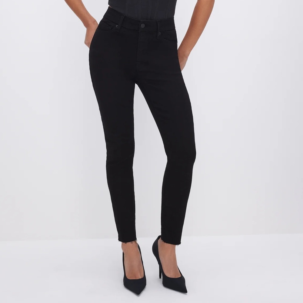 Good American Black Skinny Jeans